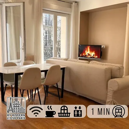 Mymodernlittleparis - Haussmann Renovated With Private Balconies And Elevator - Rivoli Chatelet Les Halles Apartment