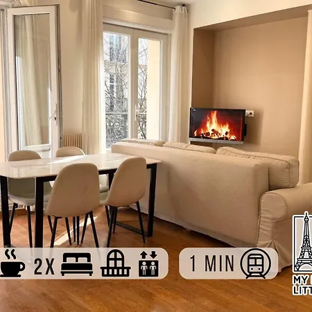 Mymodernlittleparis - Haussmann Renovated With Private Balconies And Elevator - Rivoli Chatelet Les Halles Apartment